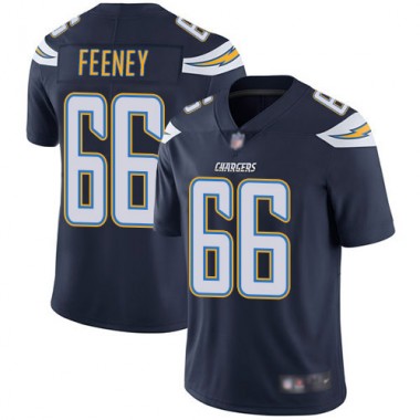 Los Angeles Chargers NFL Football Dan Feeney Navy Blue Jersey Youth Limited #66 Home Vapor Untouchable->los angeles chargers->NFL Jersey